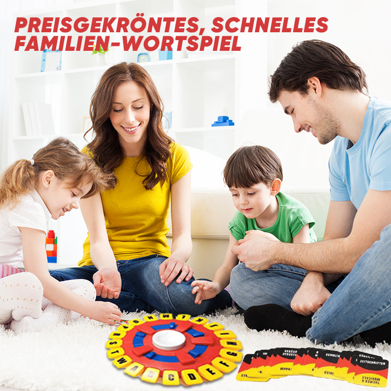 Preisgekröntes, schnelles Wortspiel für die ganze Familie