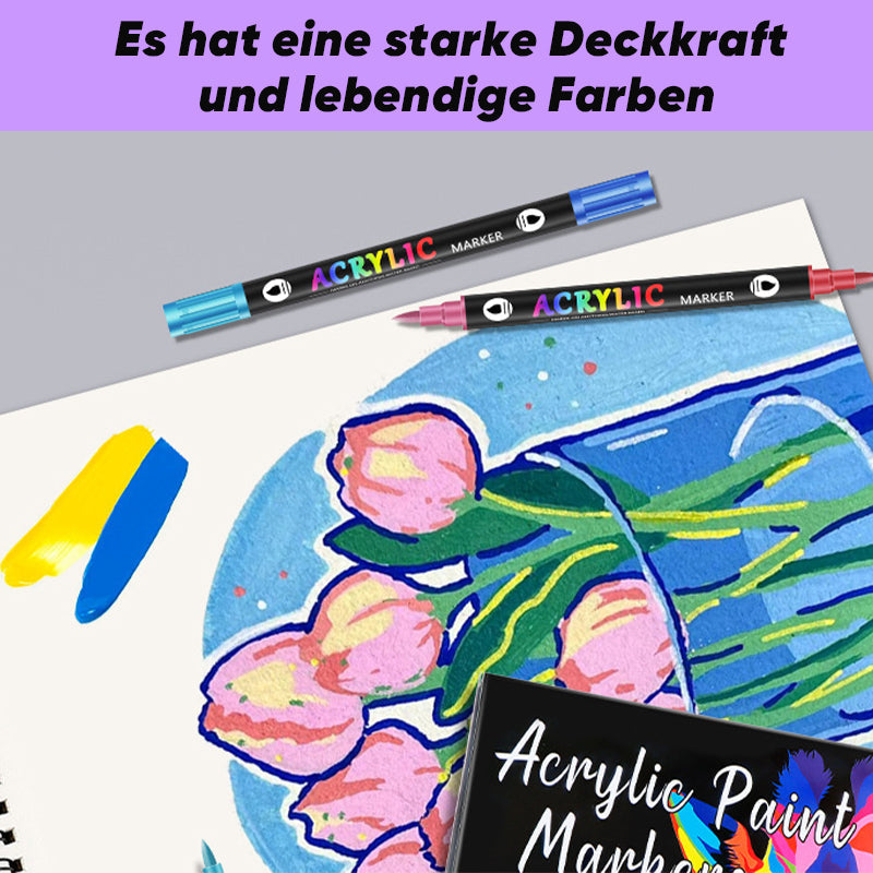 Acrylfarbe Marker Stift