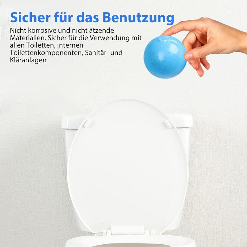 Toilettenbombe Seifenblasenbleiche, 4 Stück