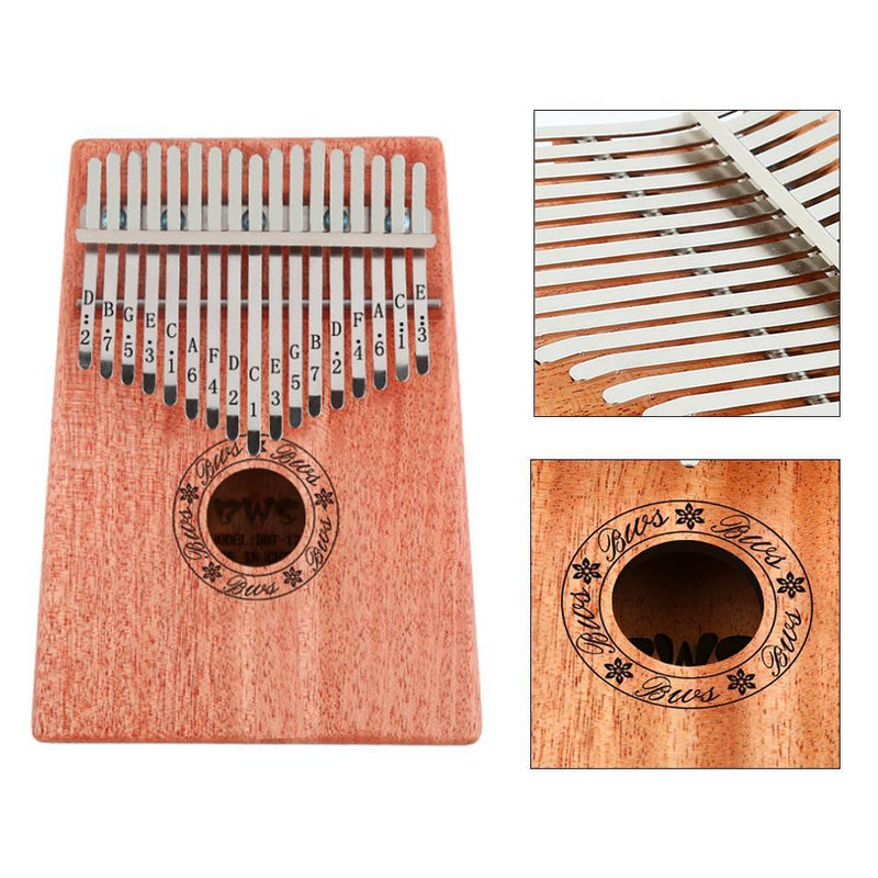 Kalimba Daumenklavier Thumb Piano, 10 oder 17 Schlüssel