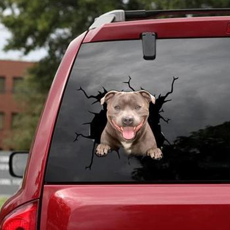 Auto Fenster Hund Aufkleber