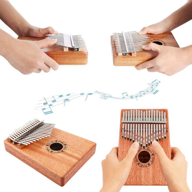 Kalimba Daumenklavier Thumb Piano, 10 oder 17 Schlüssel