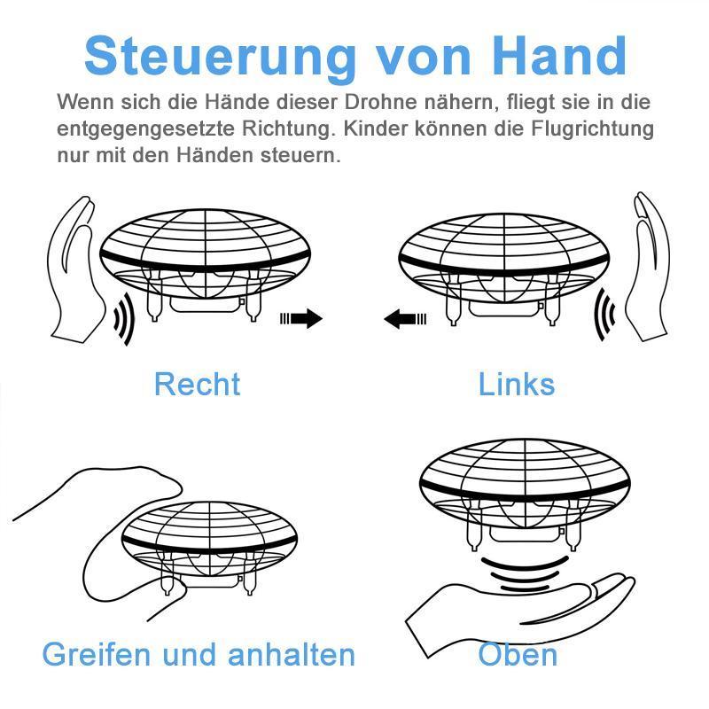 Mini UFO Induktionsflugzeug